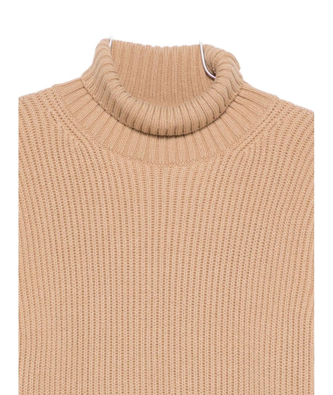 MSGM Бежевый шерстяной джемпер / свитер, фото 2