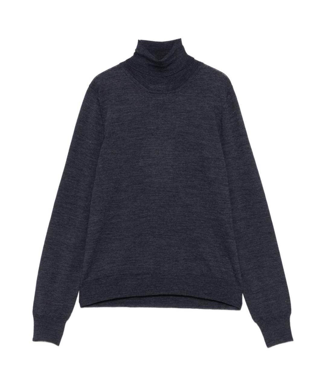 MAISON MARGIELA Темно-синий шерстяной джемпер / свитер, фото 1