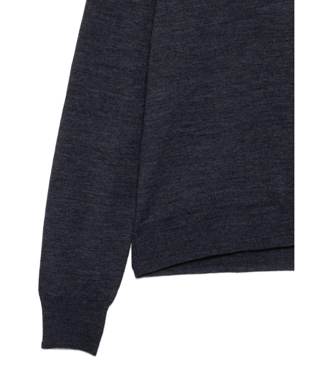 MAISON MARGIELA Темно-синий шерстяной джемпер / свитер, фото 2