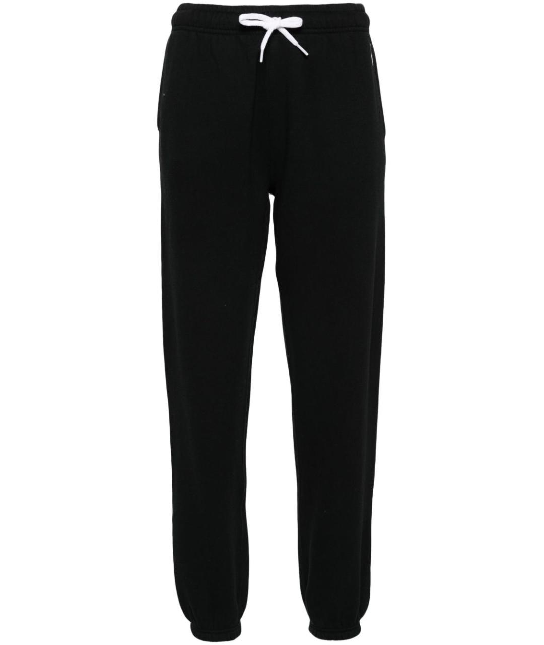 POLO RALPH LAUREN Черные хлопковые спортивные брюки и шорты, фото 1