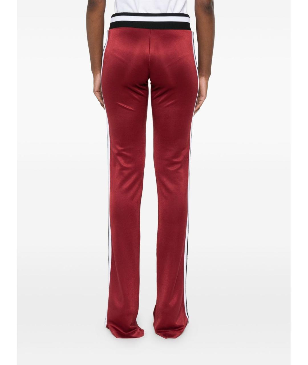 OFF-WHITE Красные прямые брюки, фото 2