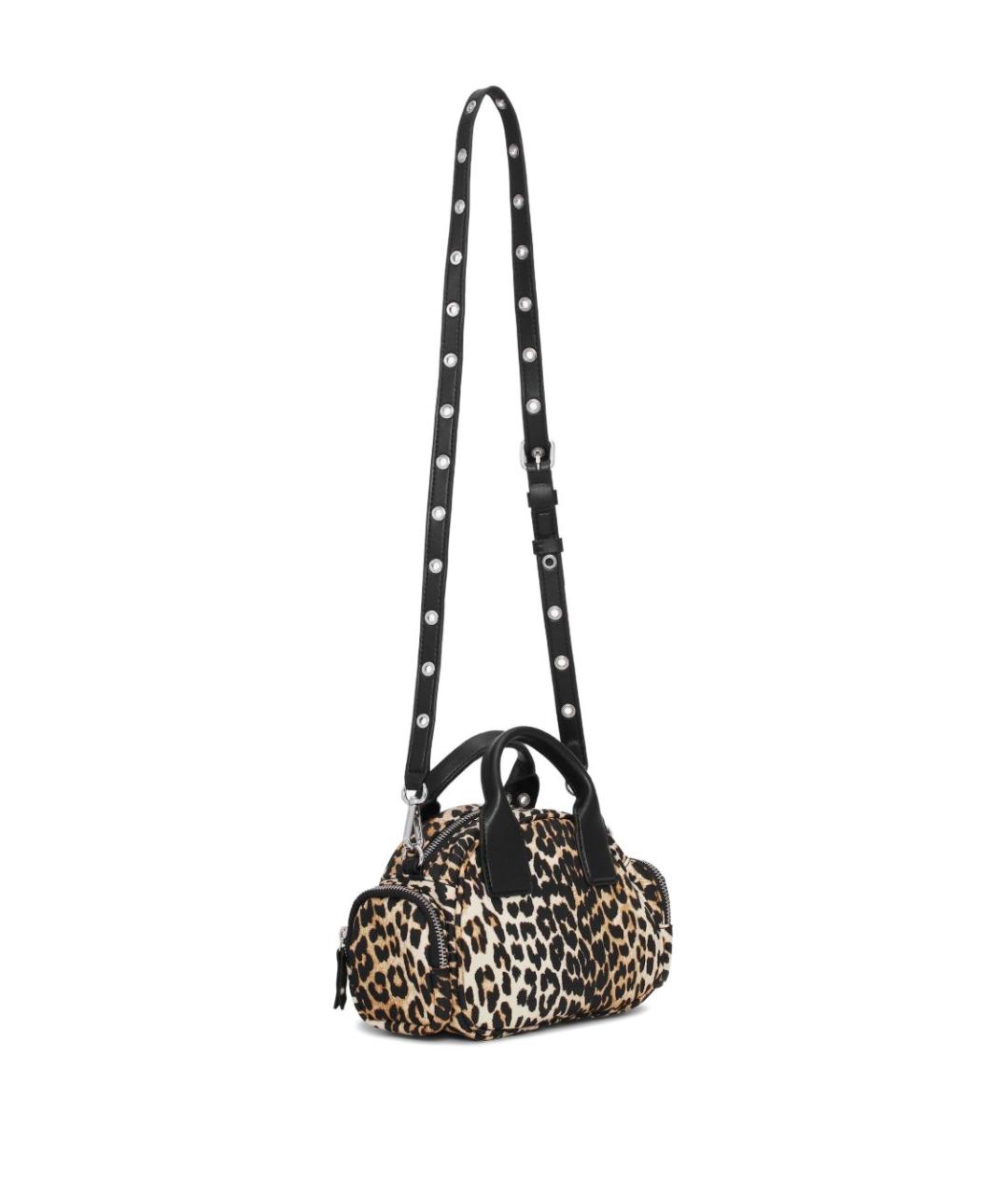 GANNI Мульти кожаная сумка с короткими ручками, фото 2