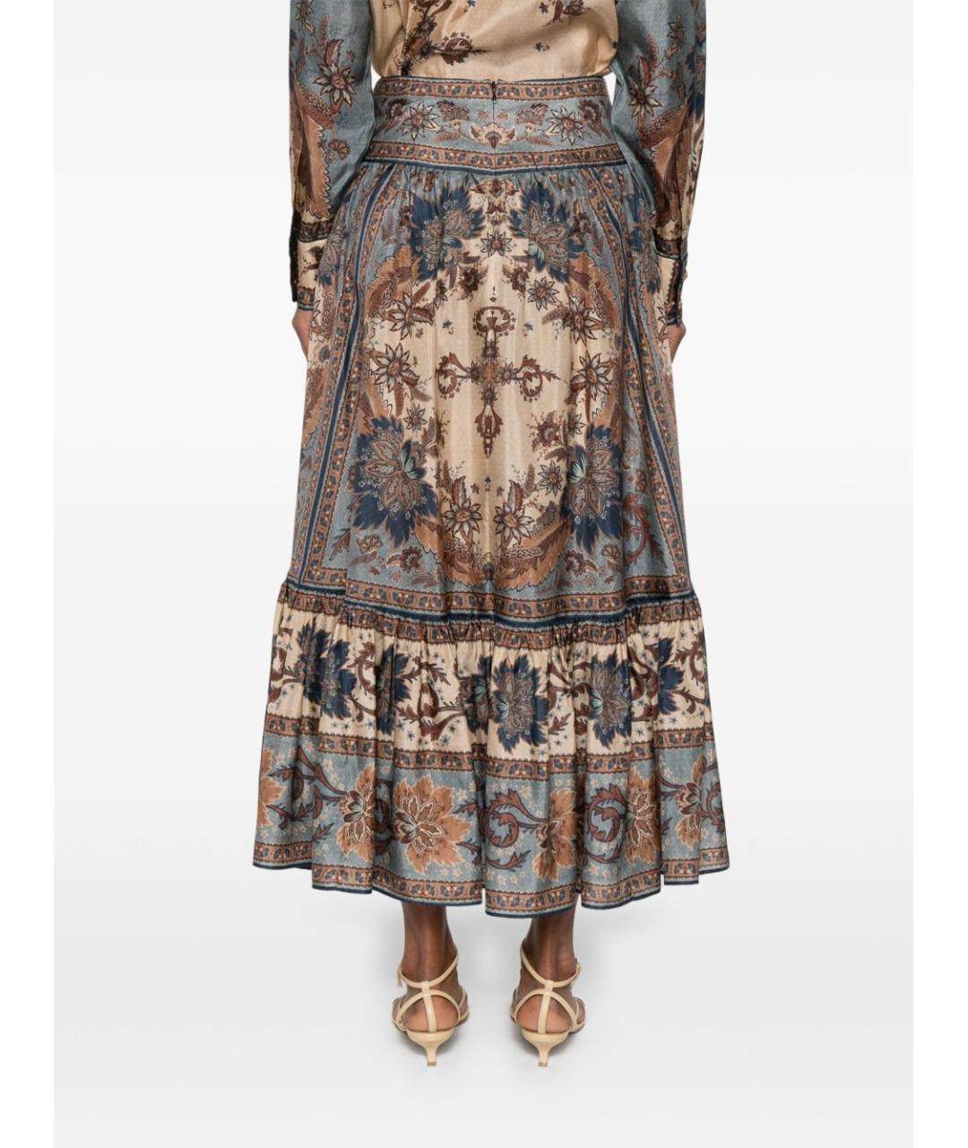 ZIMMERMANN Мульти юбка макси, фото 3