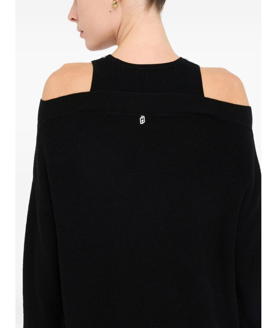 LIU JO Черный джемпер / свитер, фото 2