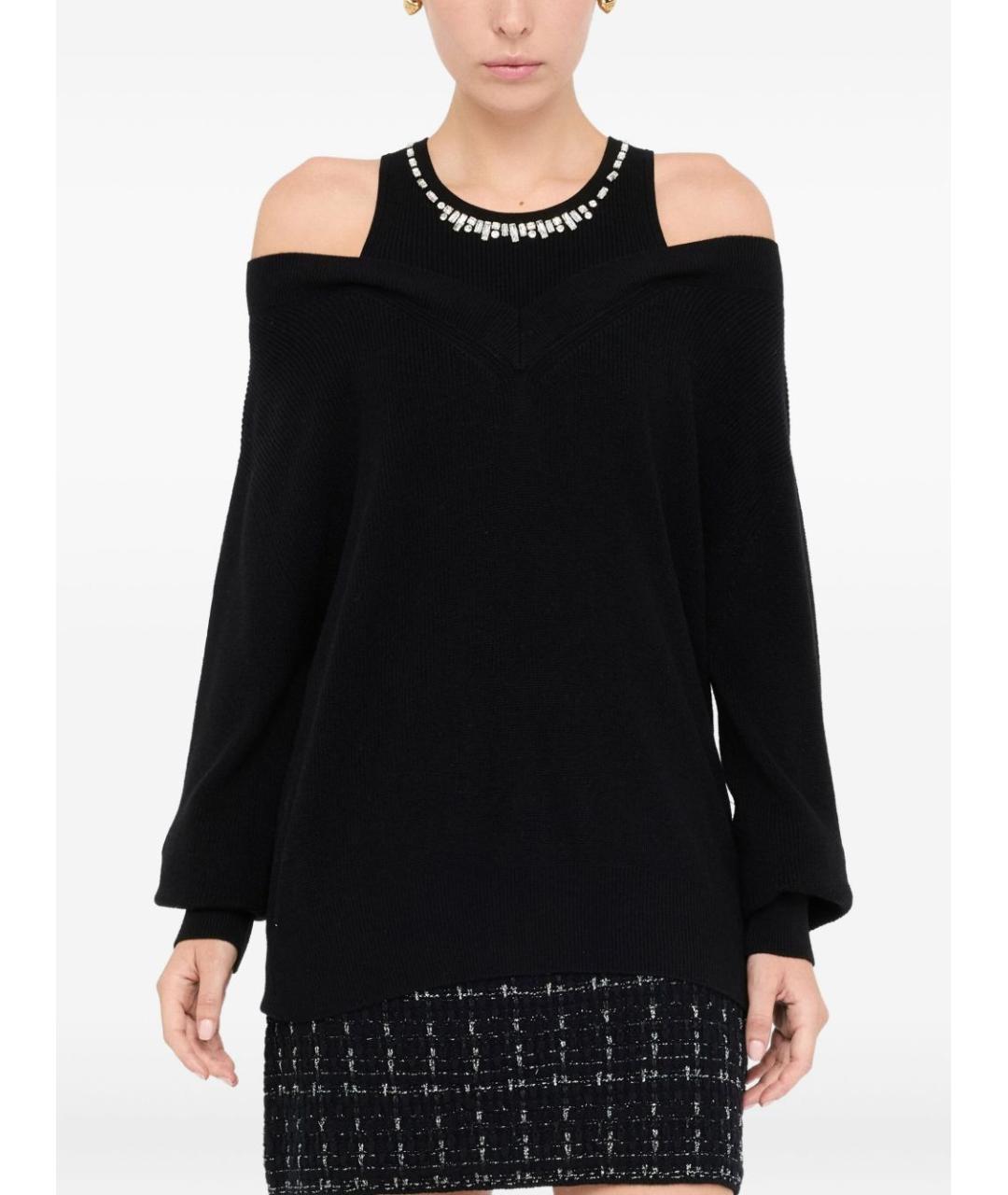 LIU JO Черный джемпер / свитер, фото 3