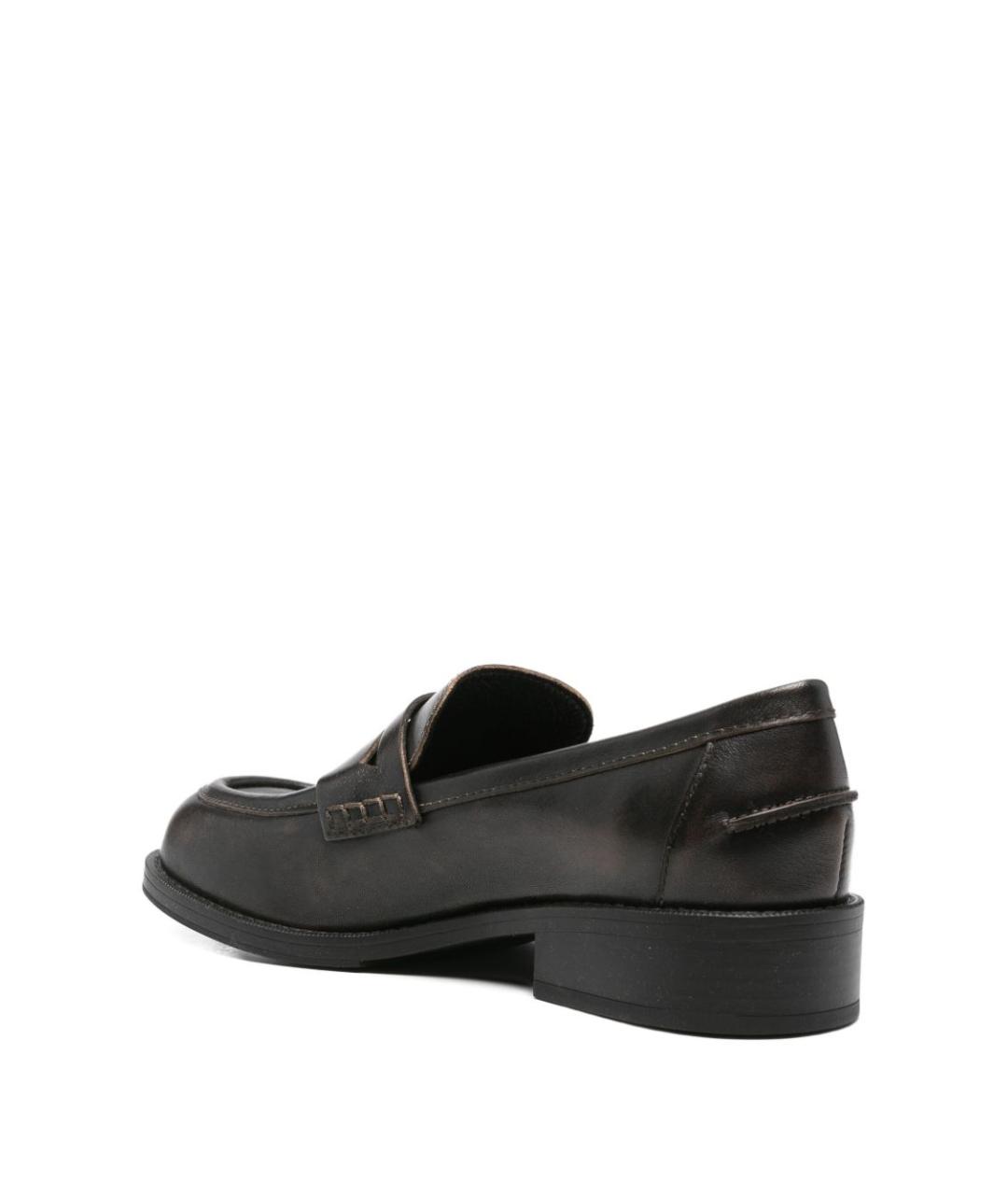 ASH Черные кожаные лоферы, фото 2