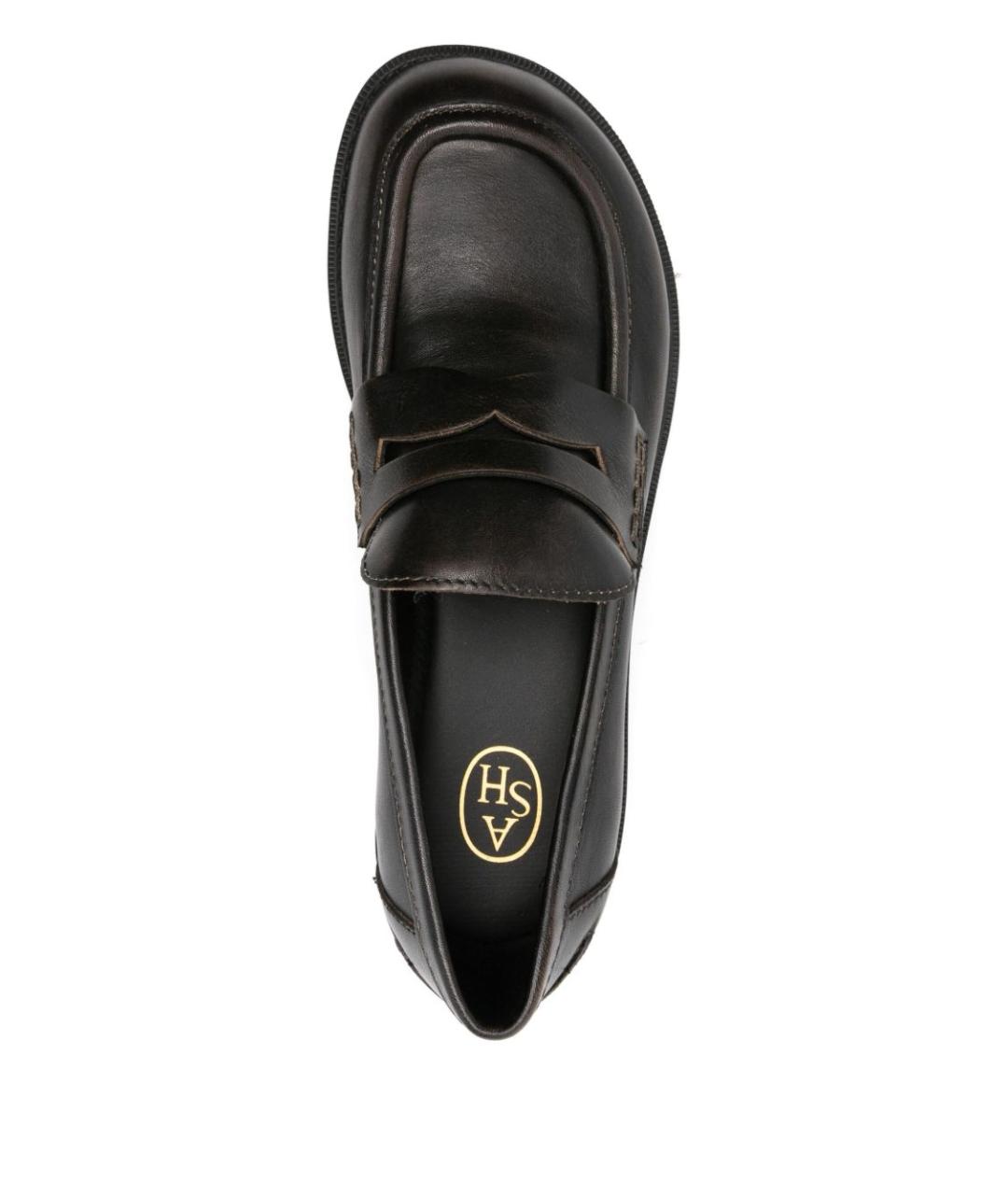 ASH Черные кожаные лоферы, фото 3