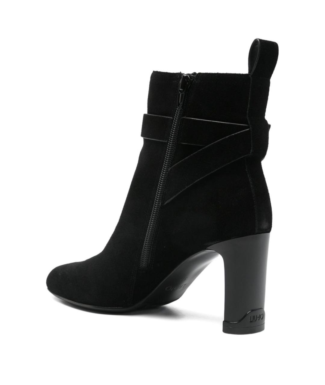 LIU JO Черные замшевые ботильоны, фото 3