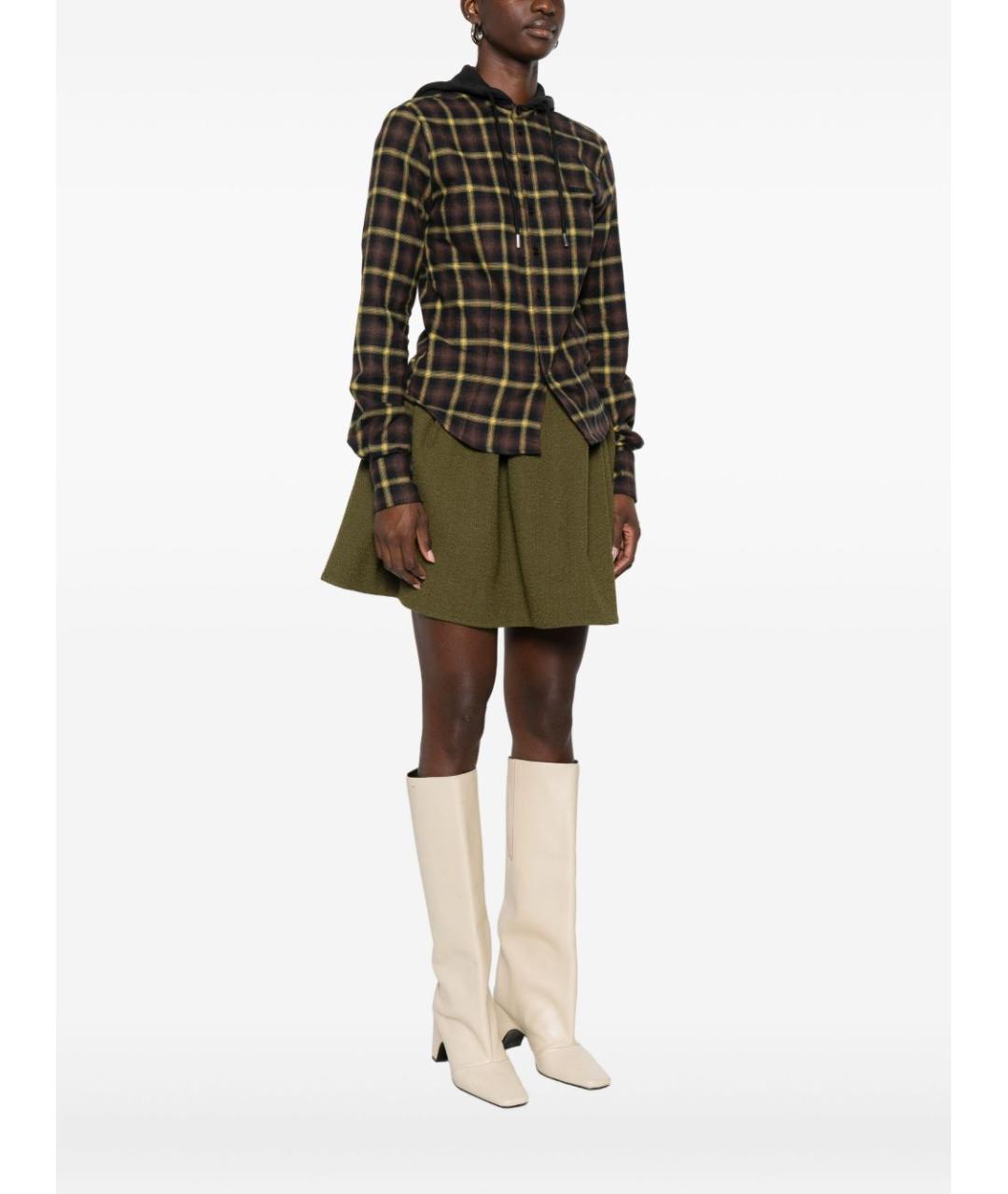 COPERNI Коричневая хлопковая рубашка, фото 2