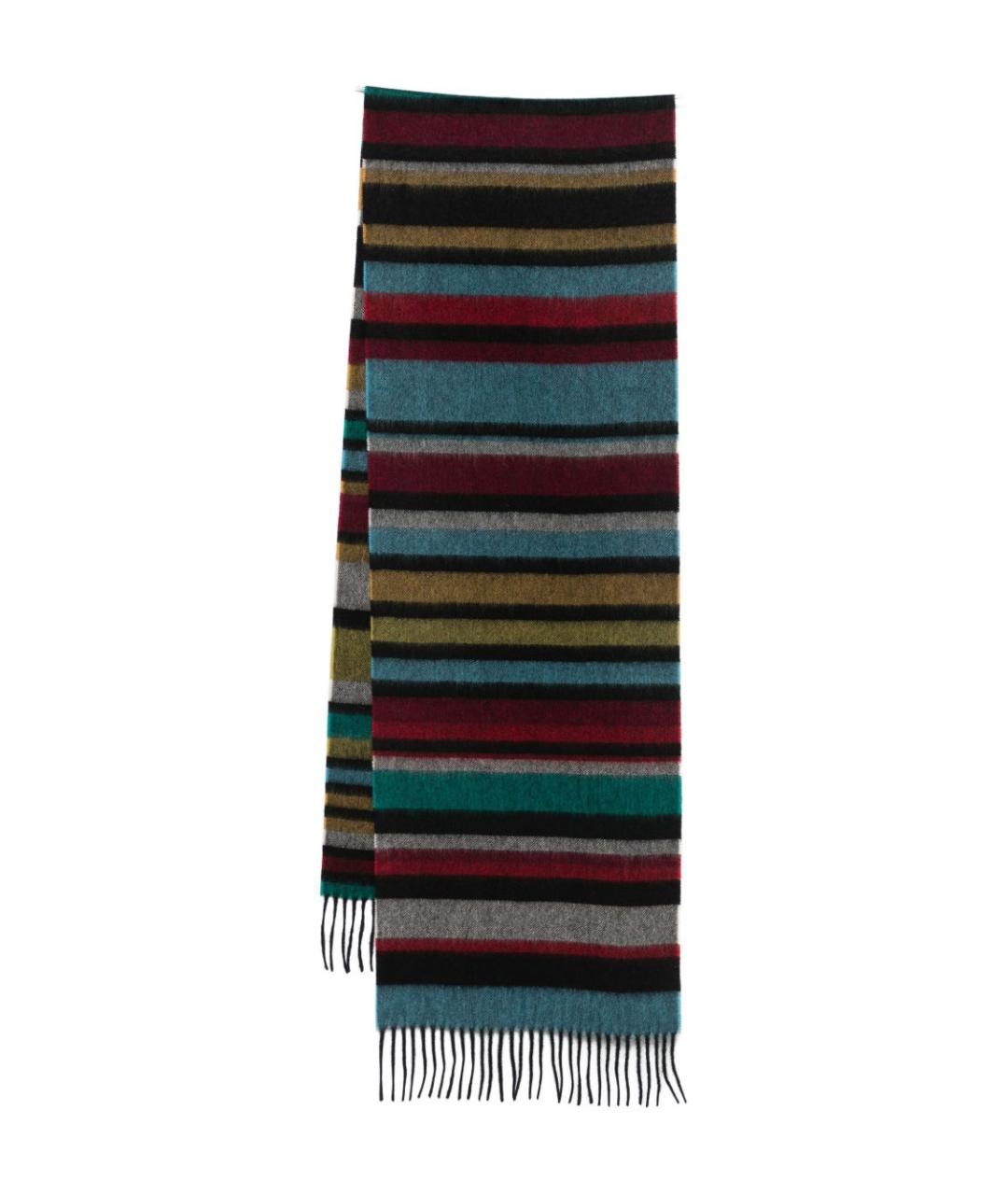 PAUL SMITH Мульти кашемировый шарф, фото 1