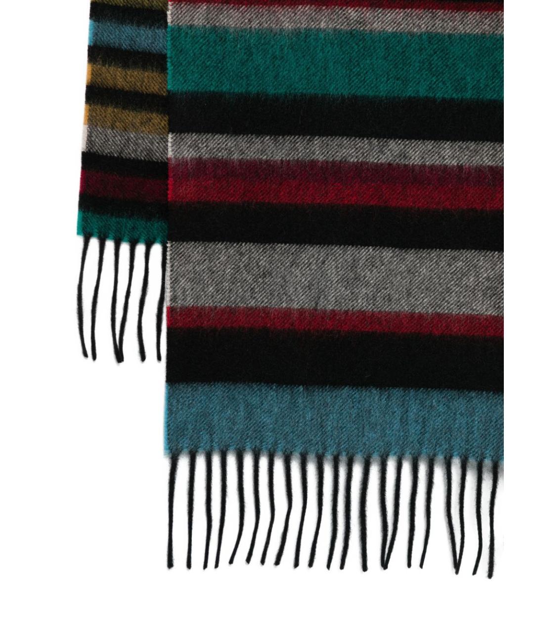 PAUL SMITH Мульти кашемировый шарф, фото 3
