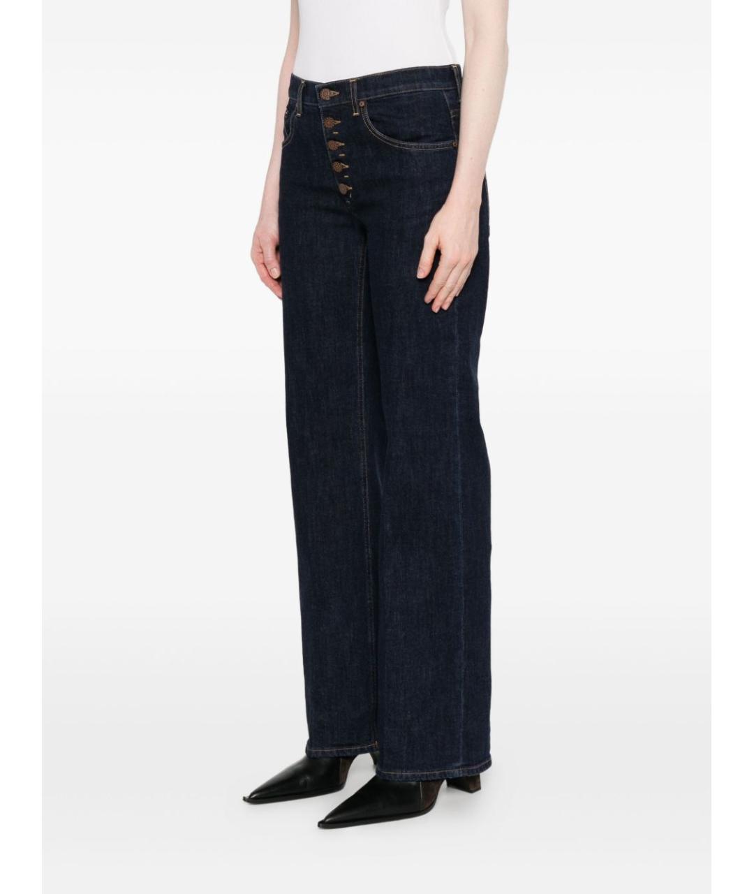 DONDUP Синие хлопковые прямые джинсы, фото 3