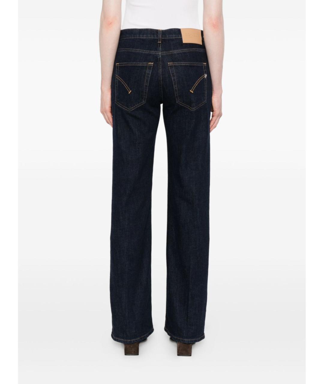 DONDUP Синие хлопковые прямые джинсы, фото 2