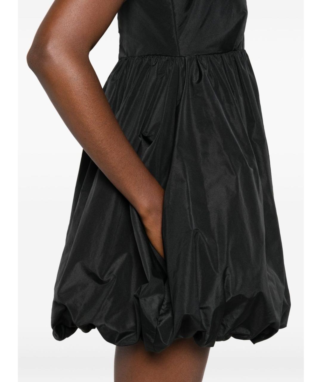 PINKO Черное полиэстеровое повседневное платье, фото 2