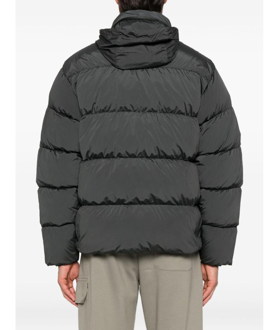 CP COMPANY Серый полиэстеровый пуховик, фото 3