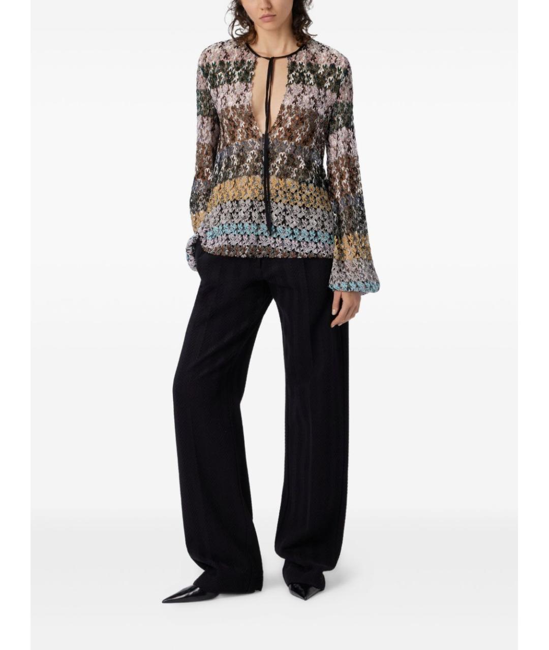 MISSONI Мульти вискозная блузы, фото 2