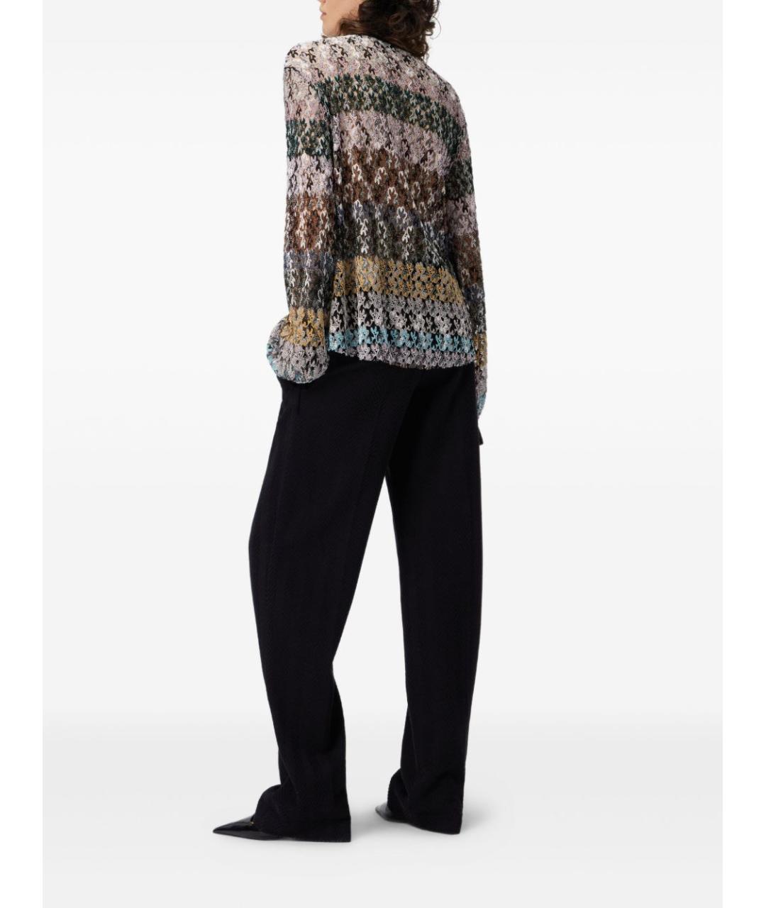 MISSONI Мульти вискозная блузы, фото 4
