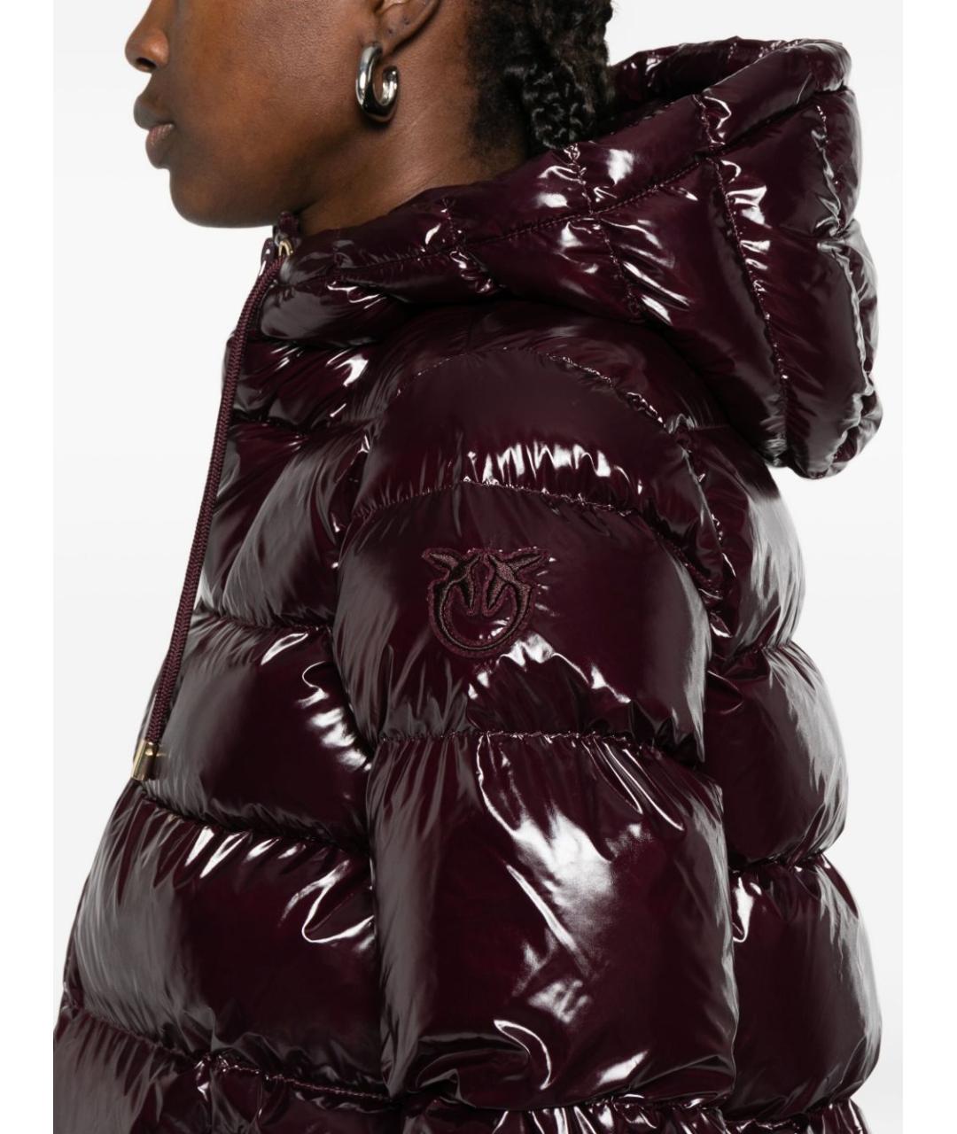 PINKO Бордовая куртка, фото 4