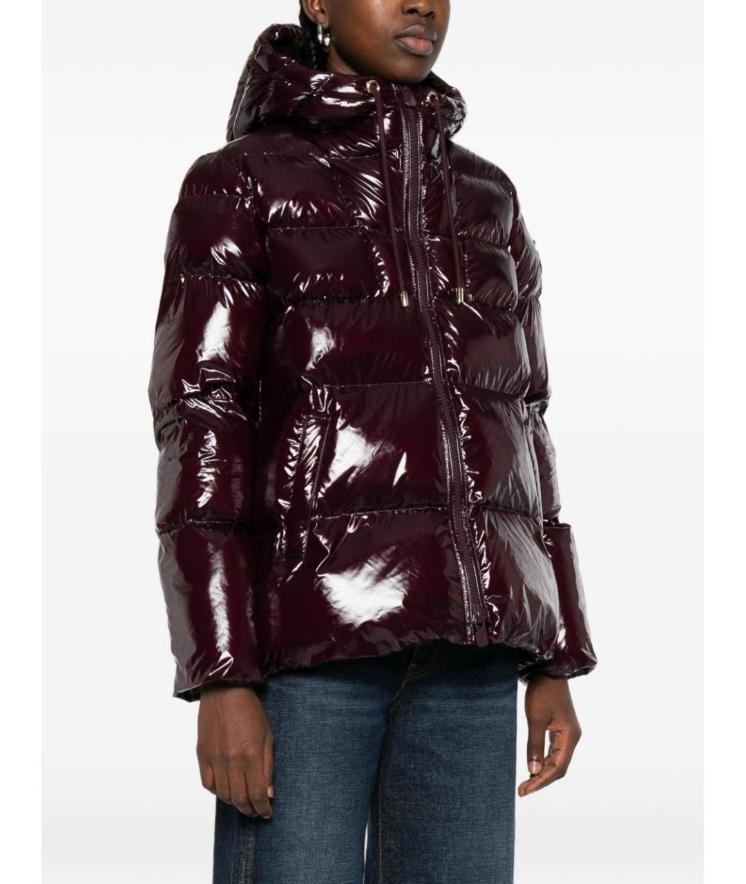 PINKO Бордовая куртка, фото 2