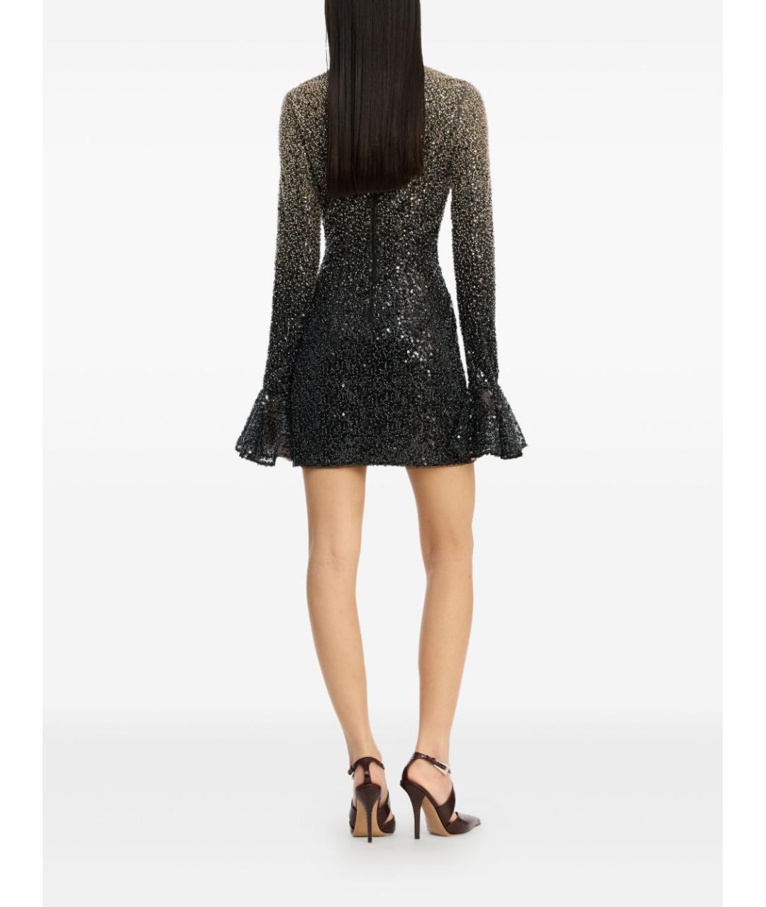 ROTATE Мульти полиэстеровое коктейльное платье, фото 3