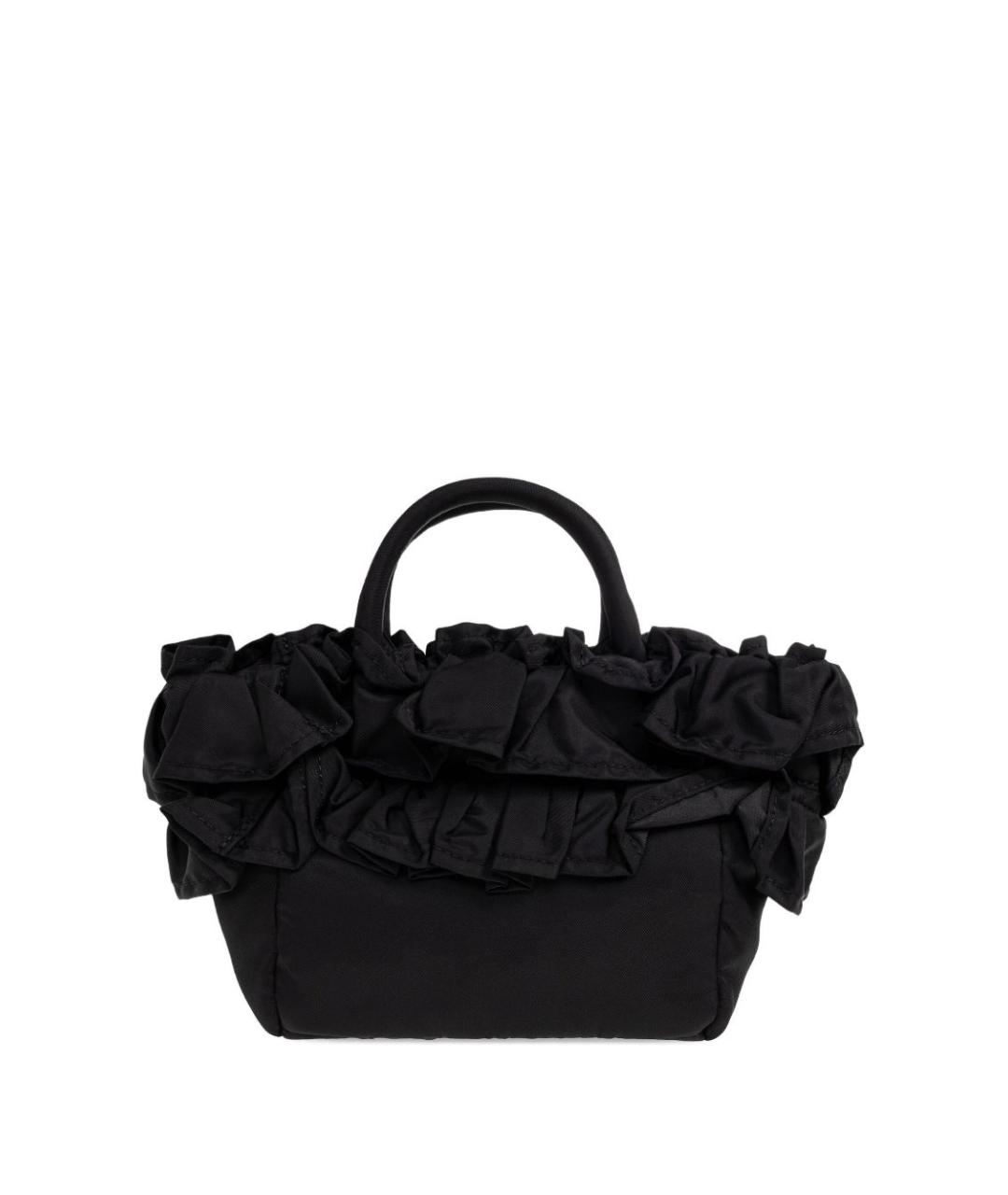 GANNI Черная сумка с короткими ручками, фото 2