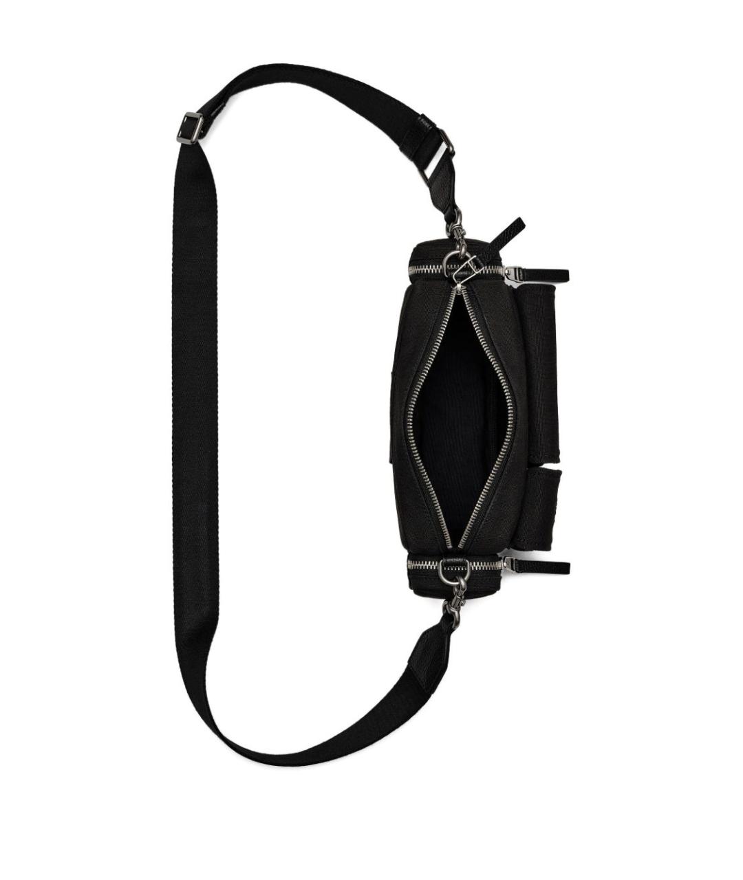 MARC JACOBS Черная хлопковая сумка через плечо, фото 2