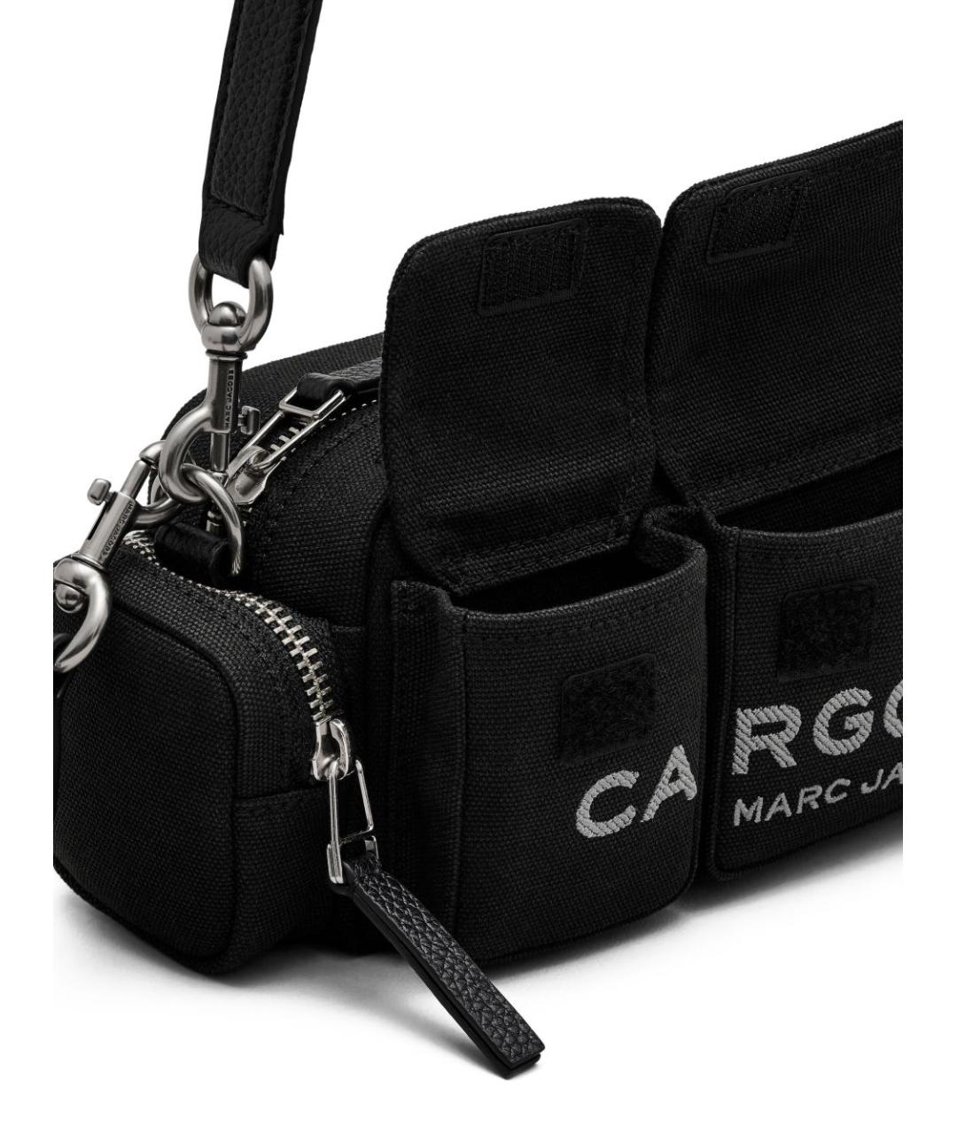 MARC JACOBS Черная хлопковая сумка через плечо, фото 6