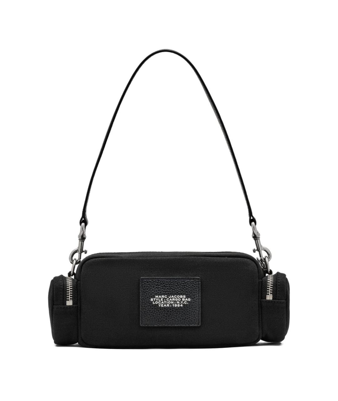 MARC JACOBS Черная хлопковая сумка через плечо, фото 4