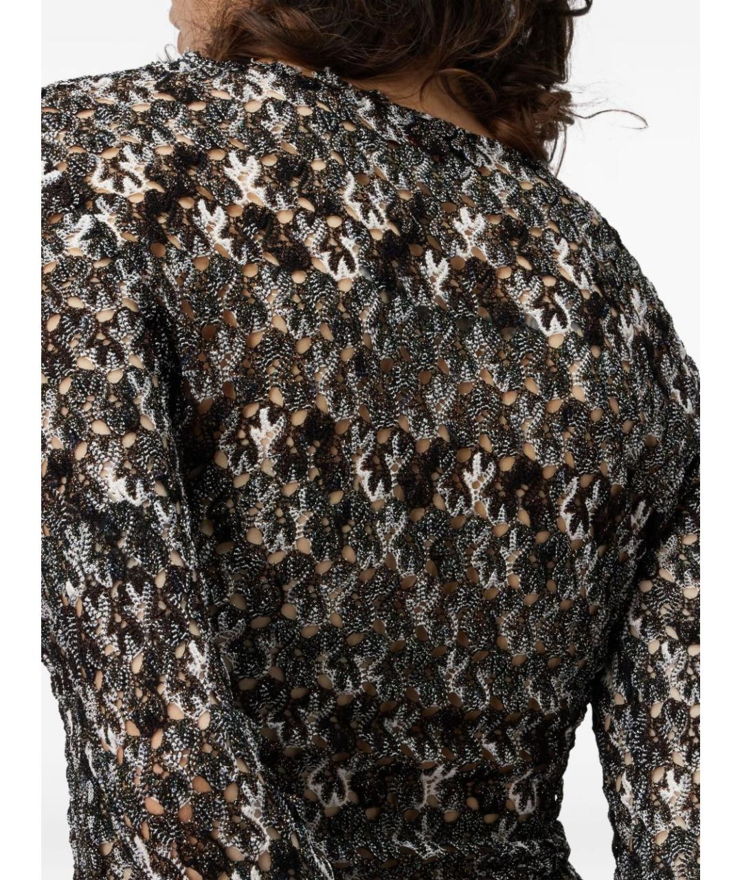 MISSONI Черный вискозный джемпер / свитер, фото 3