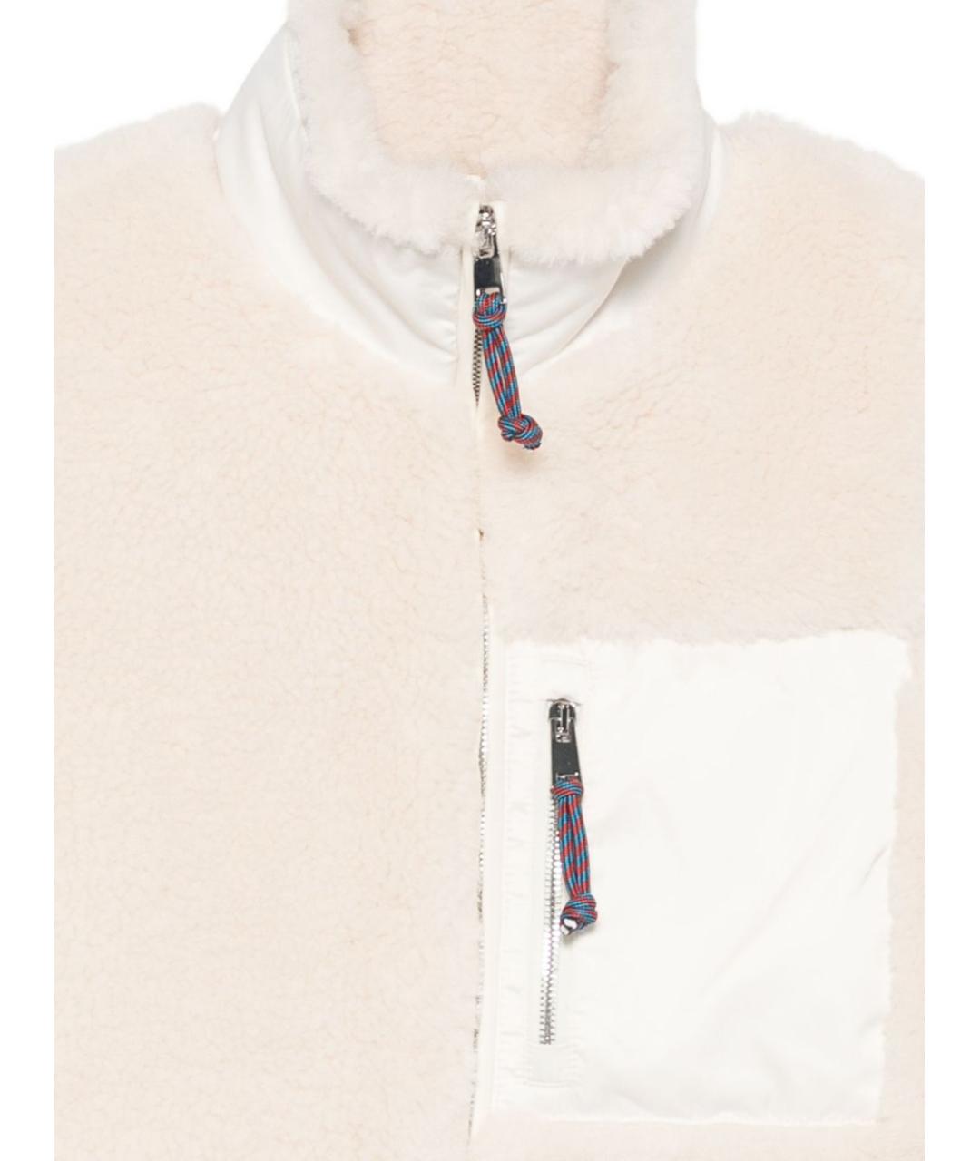 TORY BURCH Бежевый полиэстеровый жилет, фото 2