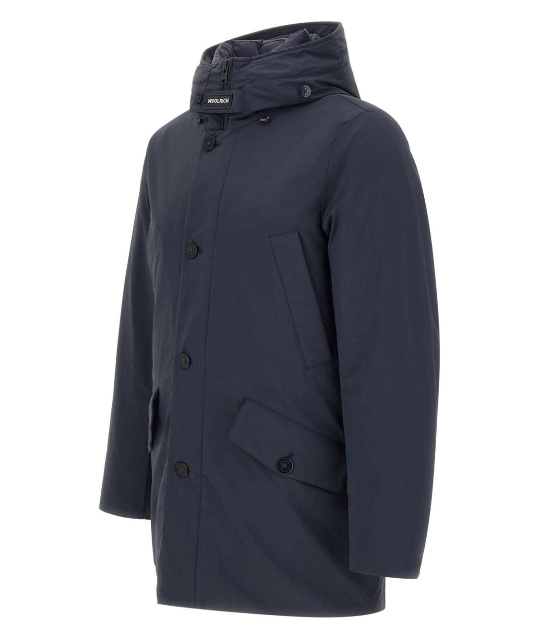 WOOLRICH Синяя полиамидовая парка, фото 4