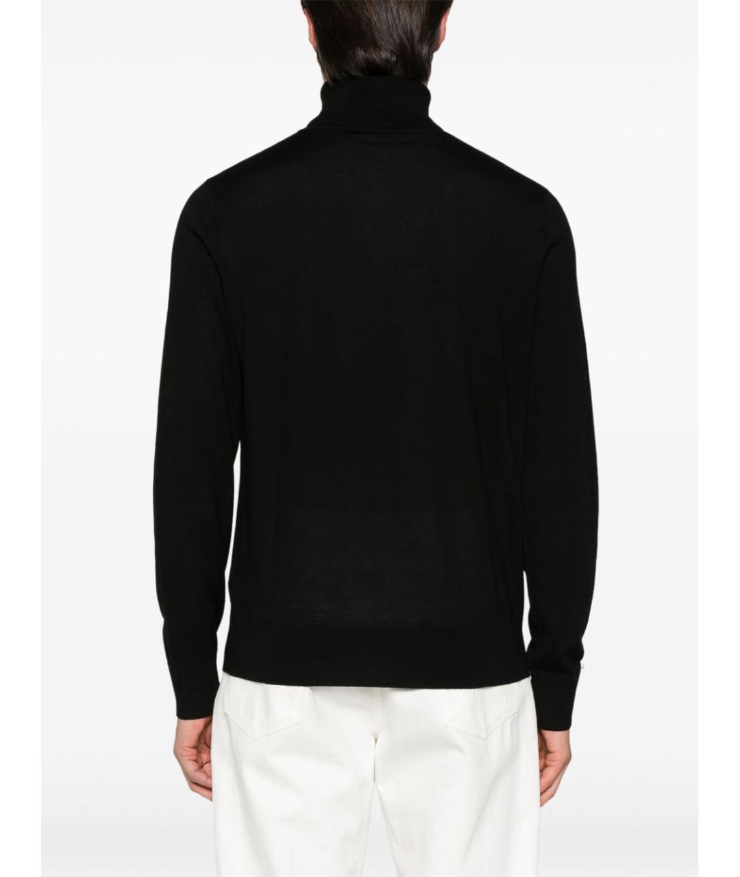 DSQUARED2 Черный шерстяной джемпер / свитер, фото 3