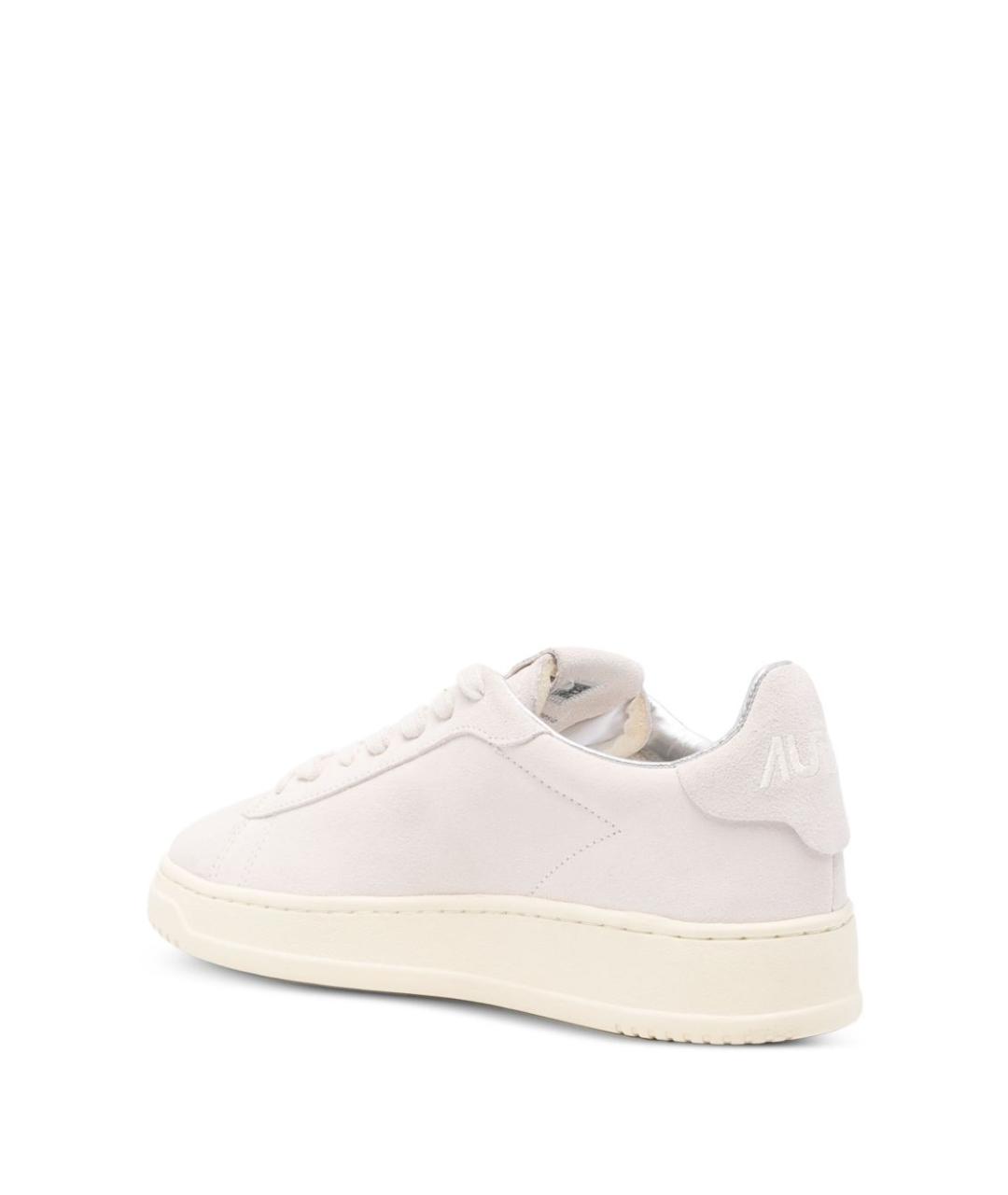 AUTRY Бежевые замшевые кеды, фото 4