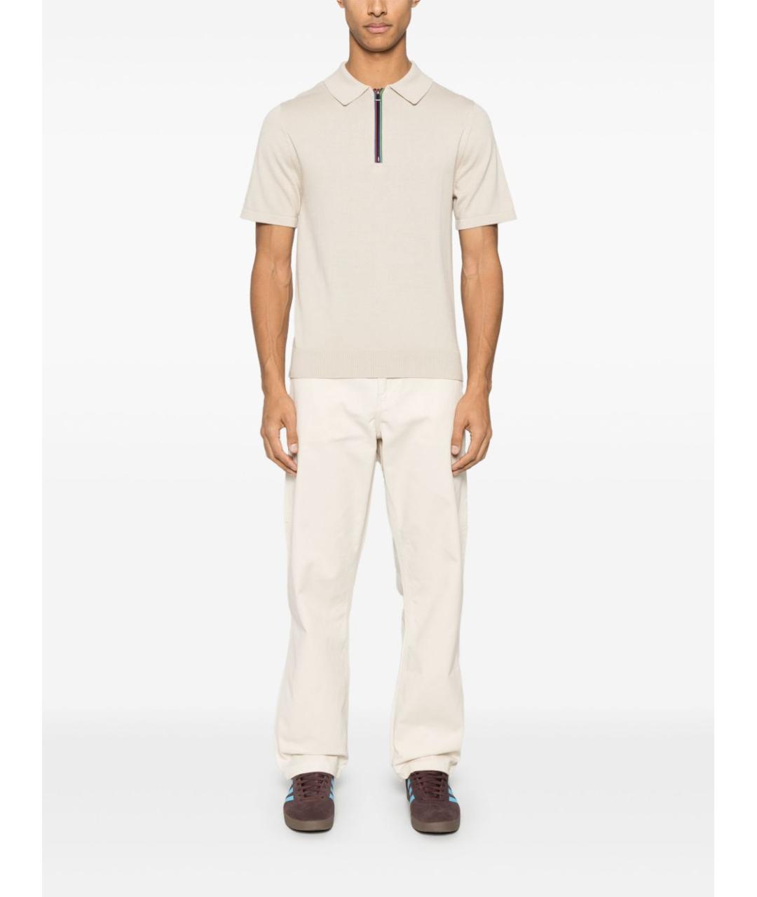 LEVI'S Бежевые прямые джинсы, фото 2