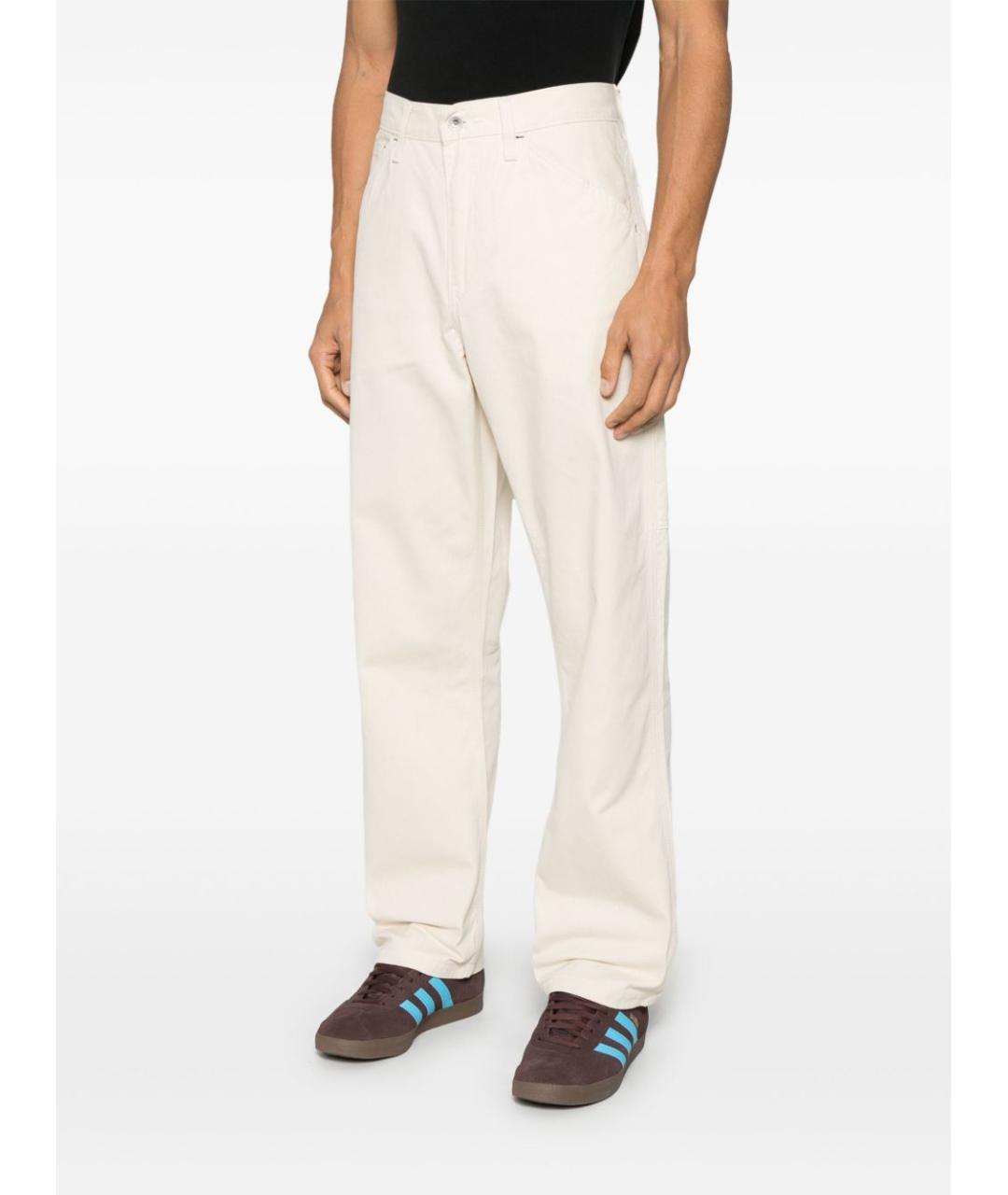 LEVI'S Бежевые прямые джинсы, фото 4
