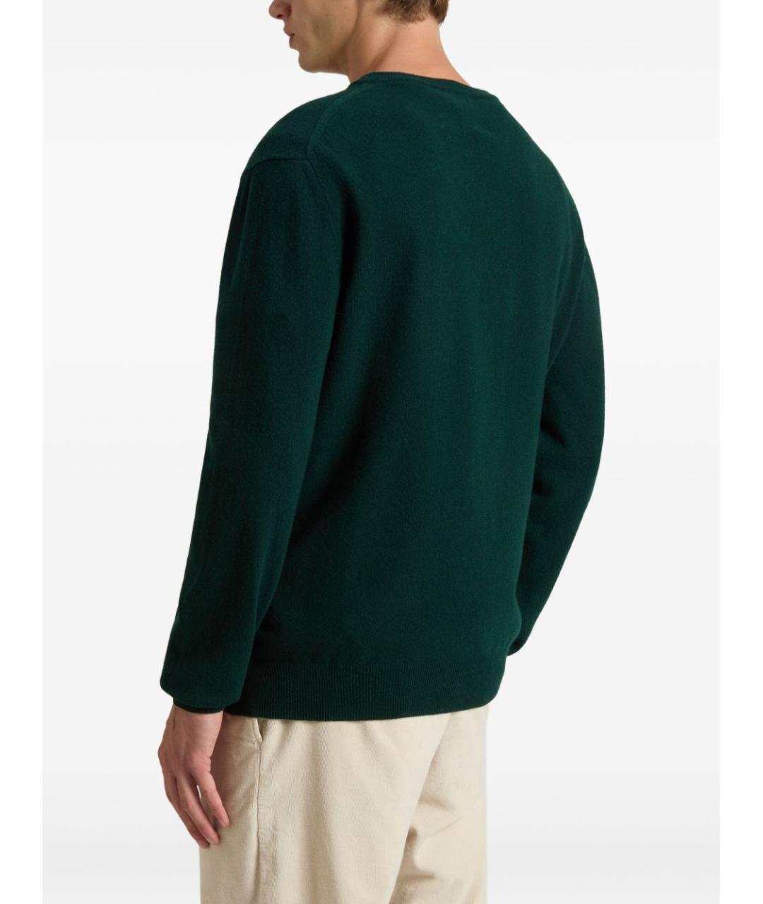 WOOLRICH Зеленый шерстяной джемпер / свитер, фото 2