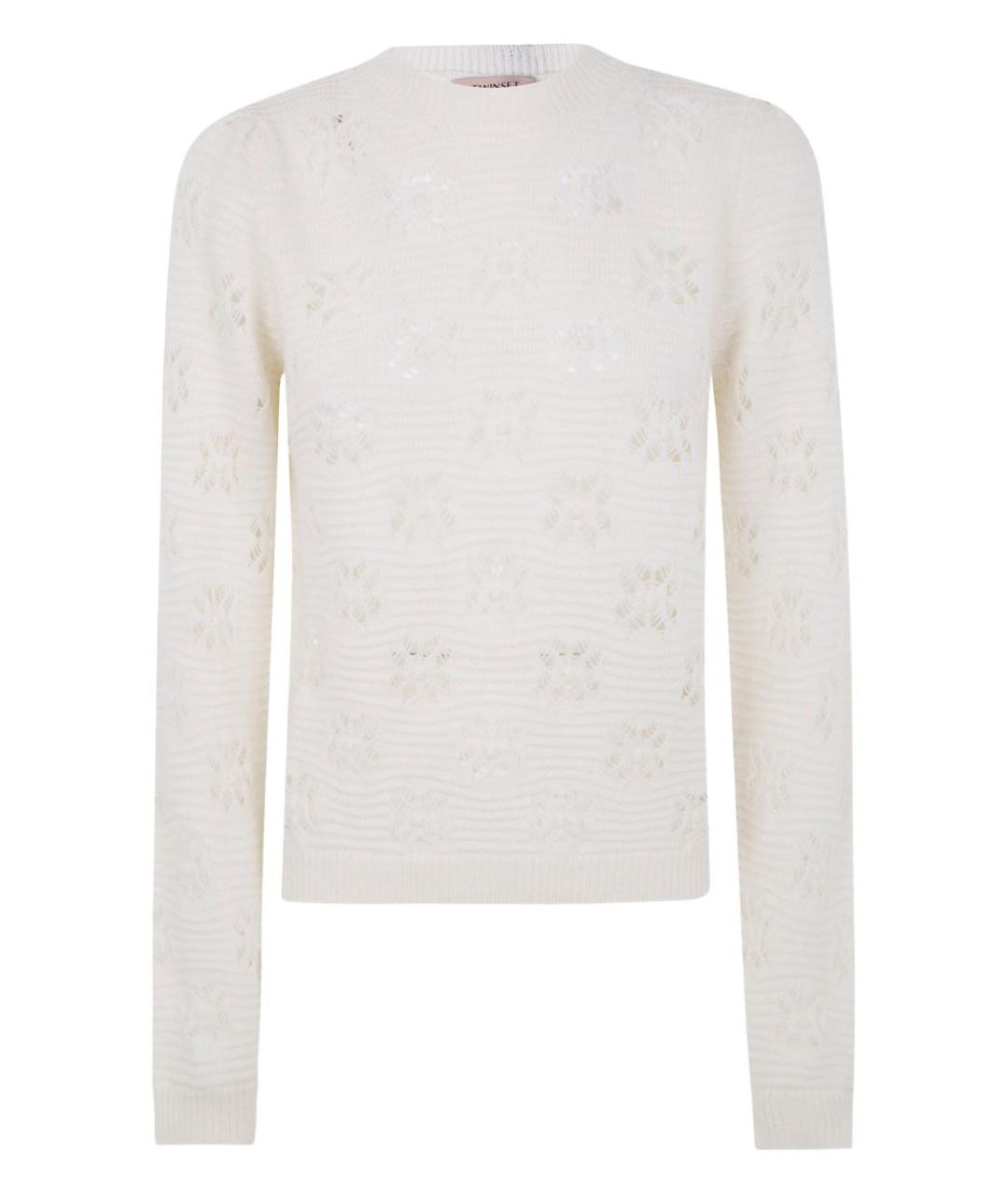 TWIN-SET Белый джемпер / свитер, фото 1