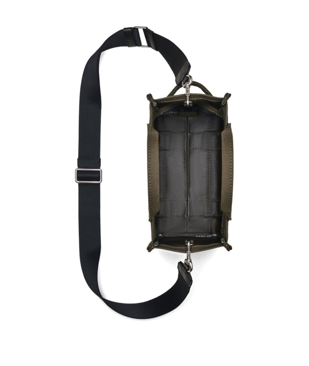 MARC JACOBS Зеленая хлопковая сумка тоут, фото 2