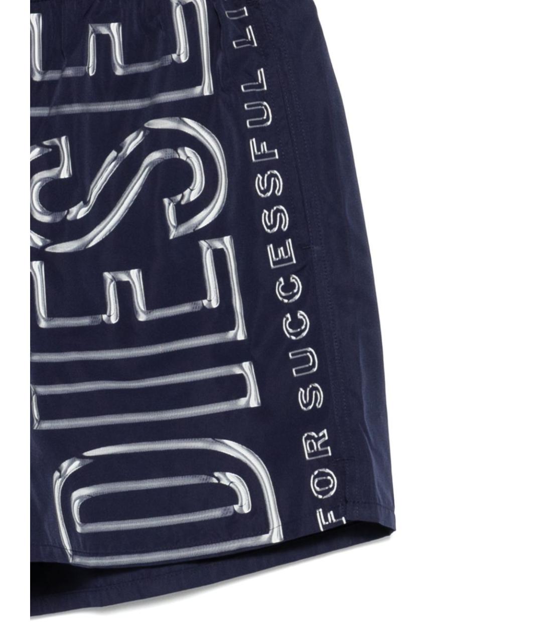 DIESEL Синие полиэстеровые плавки, фото 3