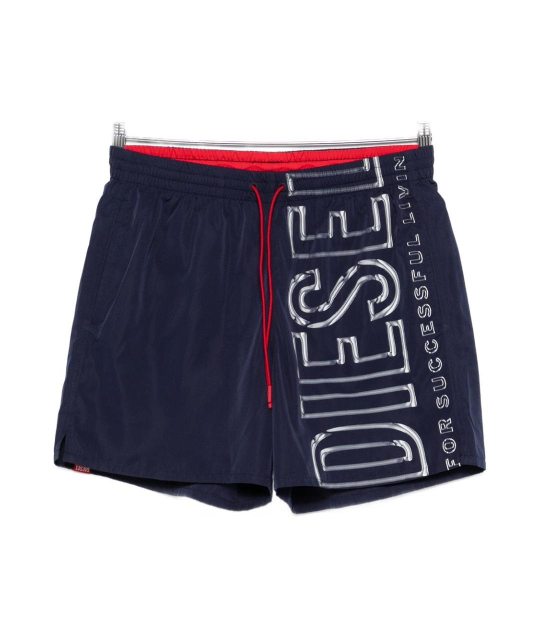 DIESEL Синие полиэстеровые плавки, фото 1