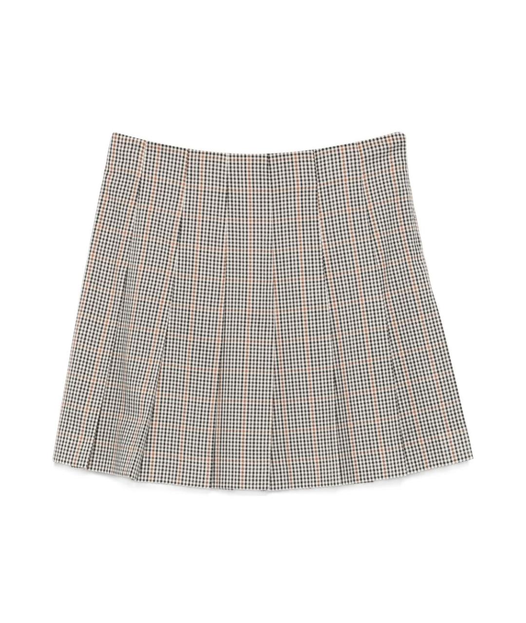 MSGM Мульти полиэстеровая юбка мини, фото 1