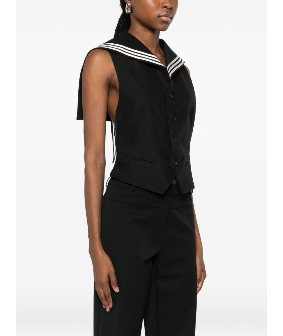 COPERNI Черный полиэстеровый жилет, фото 2