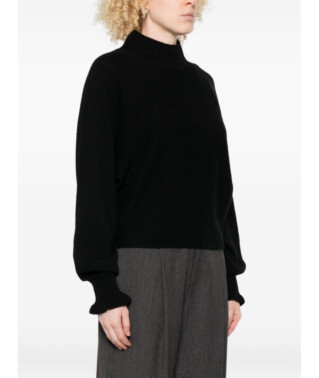 TWIN-SET Черный шерстяной джемпер / свитер, фото 4