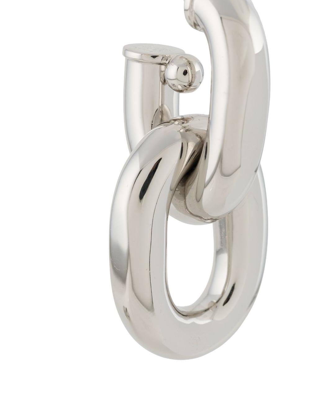 PACO RABANNE Серебряные латунные серьги, фото 3