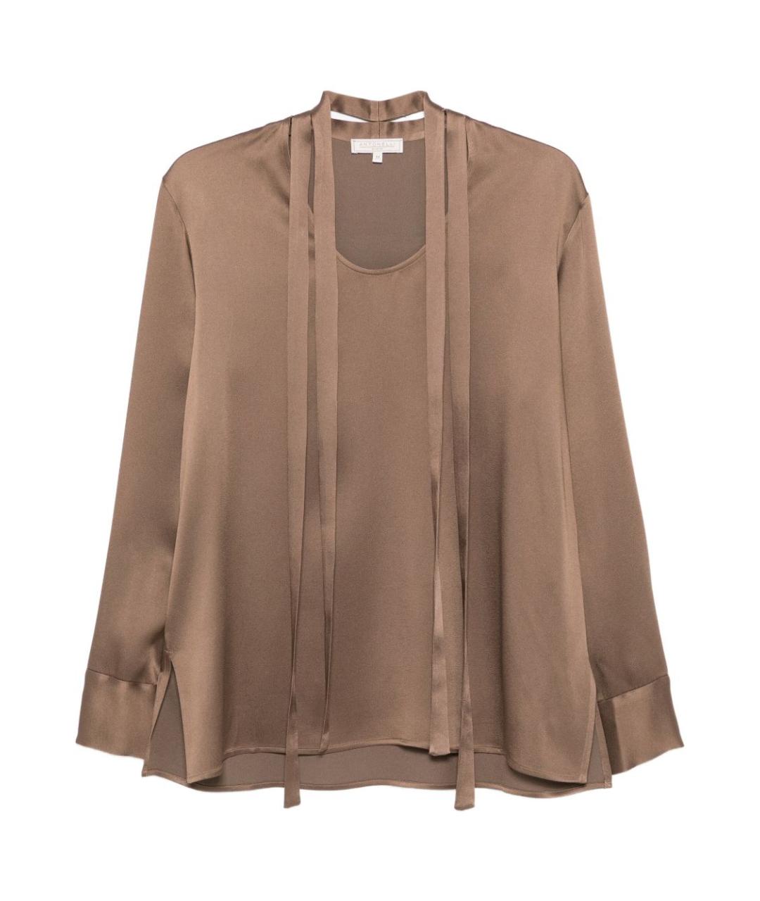 ANTONELLI FIRENZE Коричневая блузы, фото 1