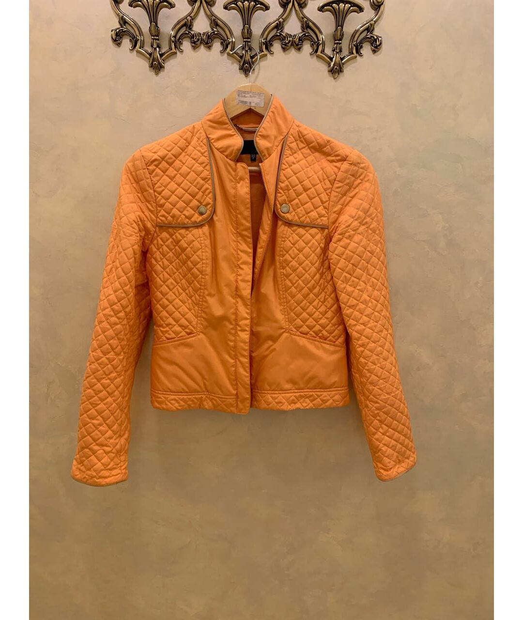 LES COPAINS Оранжевая куртка, фото 4