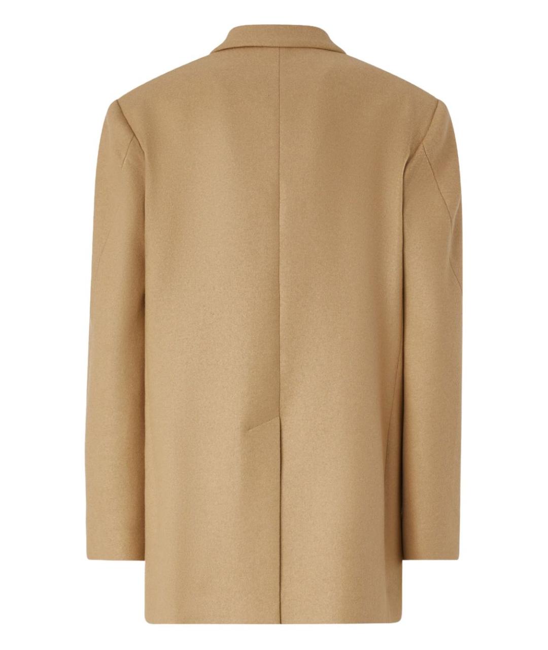 PINKO Бежевый полиэстеровый жакет/пиджак, фото 2