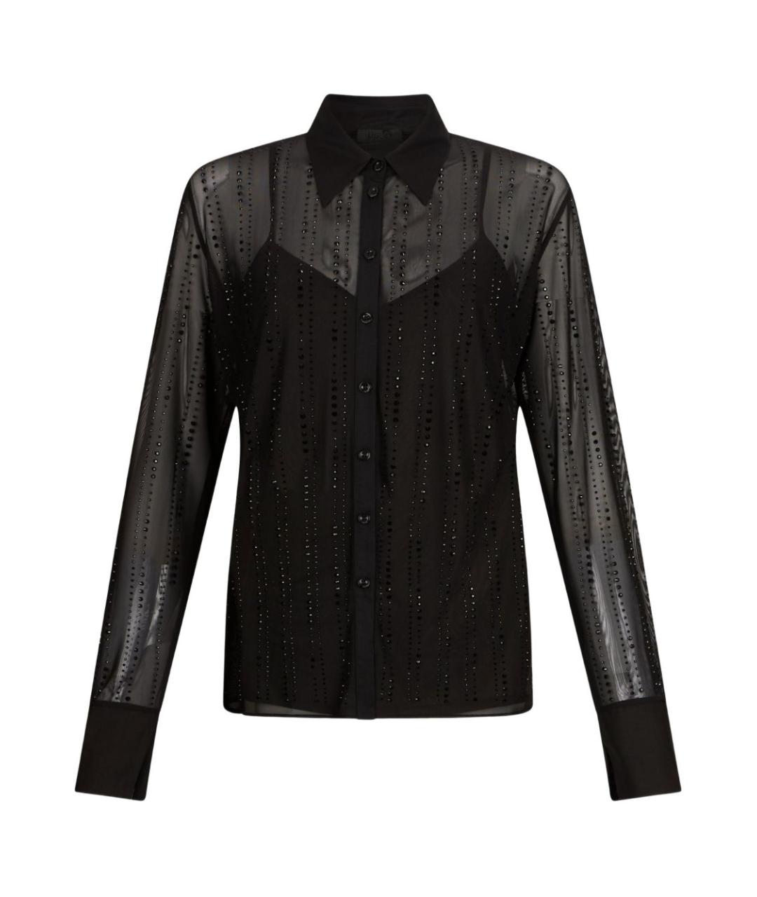LIU JO Черная полиэстеровая рубашка, фото 1
