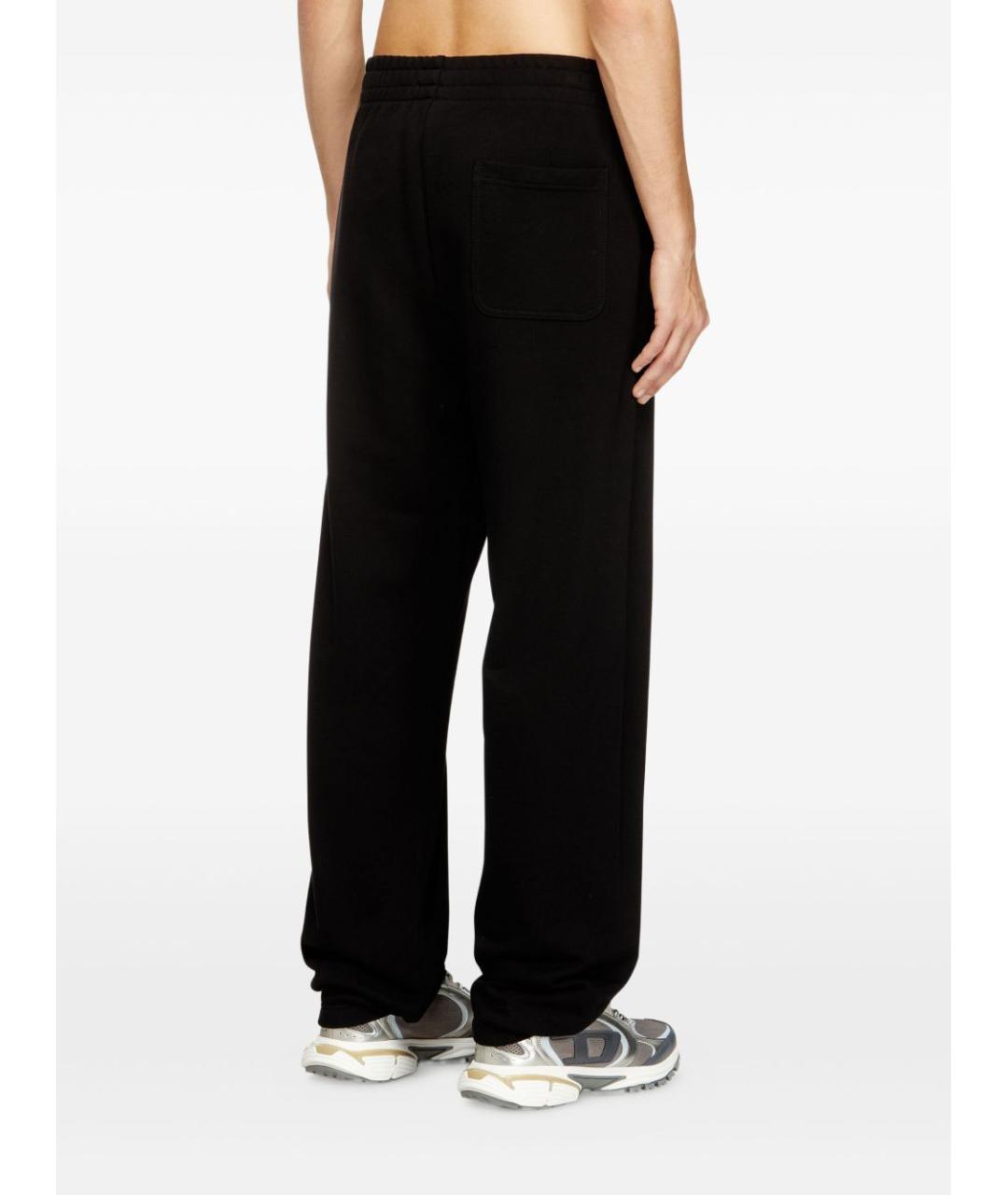 DIESEL Черные хлопковые повседневные брюки, фото 3