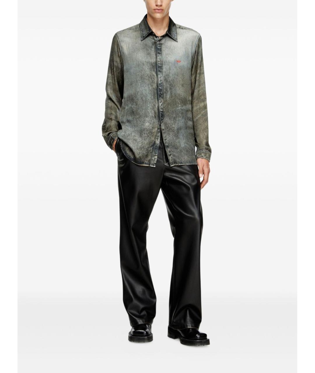 DIESEL Серая кэжуал рубашка, фото 3